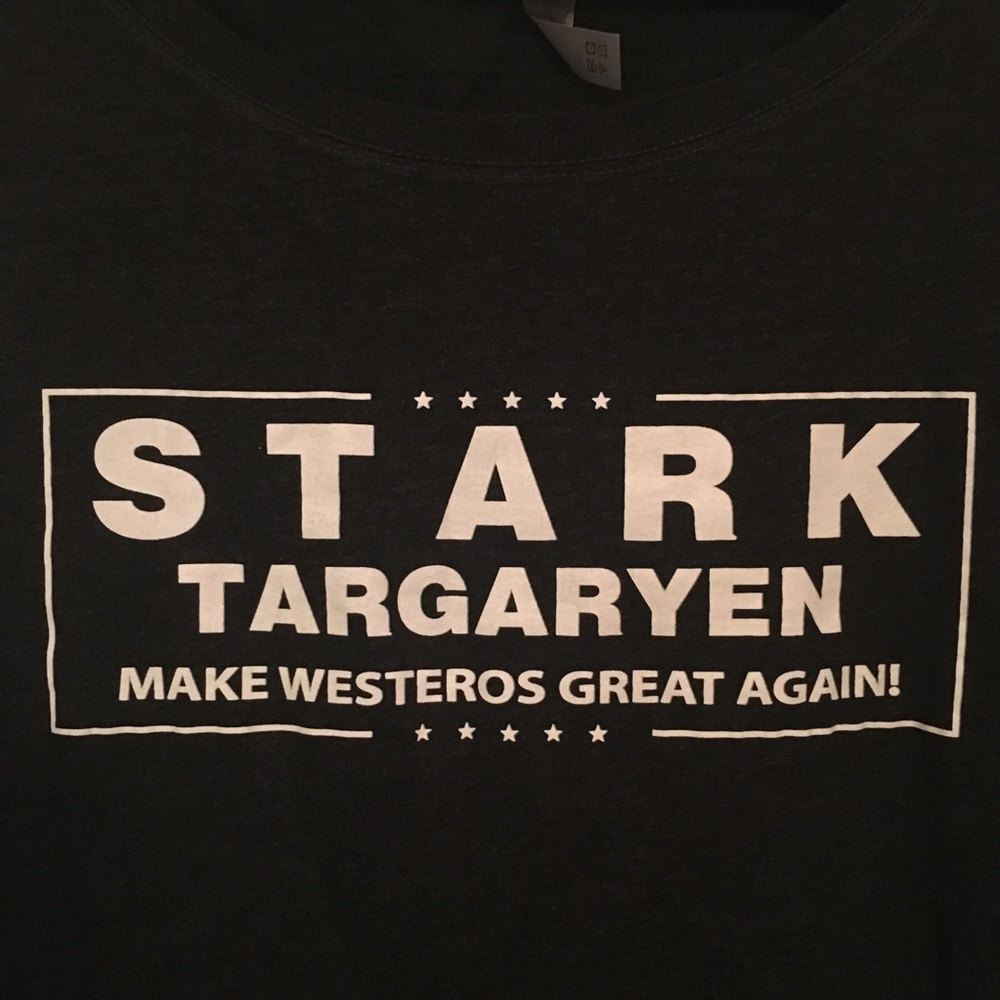 GoT Stark Targaryen Make Westeros Great Again XL